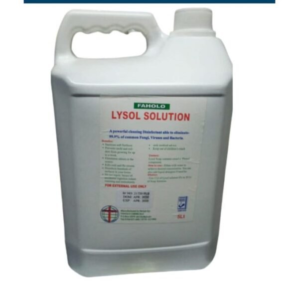 Lysol disinfectant 12% solution